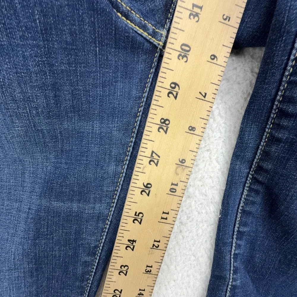 Levis Classic Mid-Rise Skinny Jeans Women 14 Medium W32 L32 Blue Denim 585750166 - Picture 5 of 9